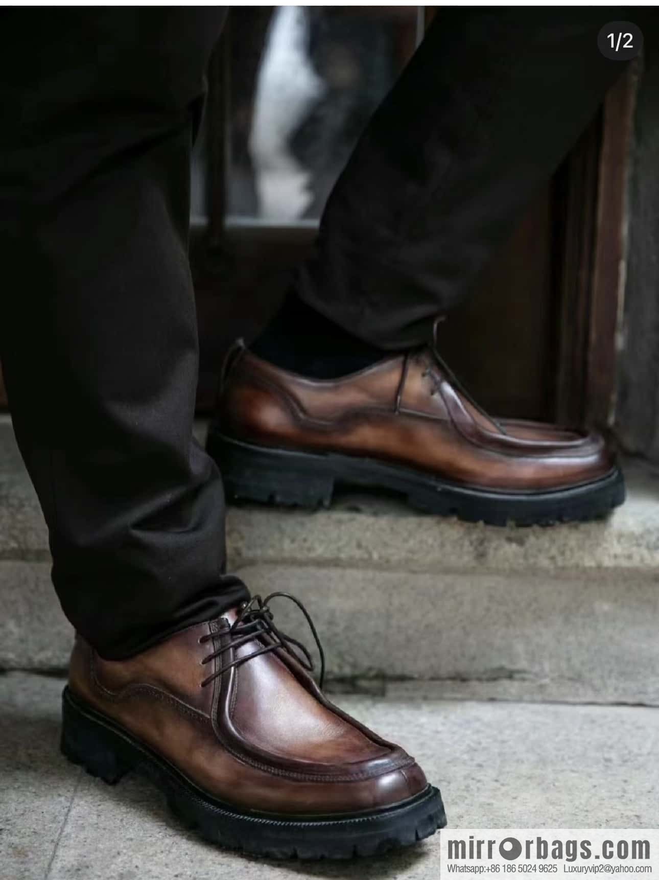 Berlut Bruti, New Oxford Shoes Men's Leather Shoes