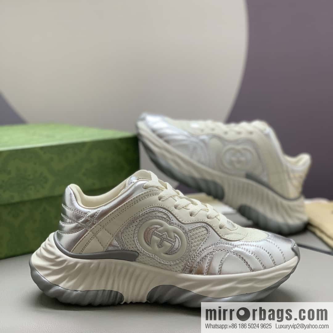 GUCCI 🔥 couple's men's and women's wave dad shoes