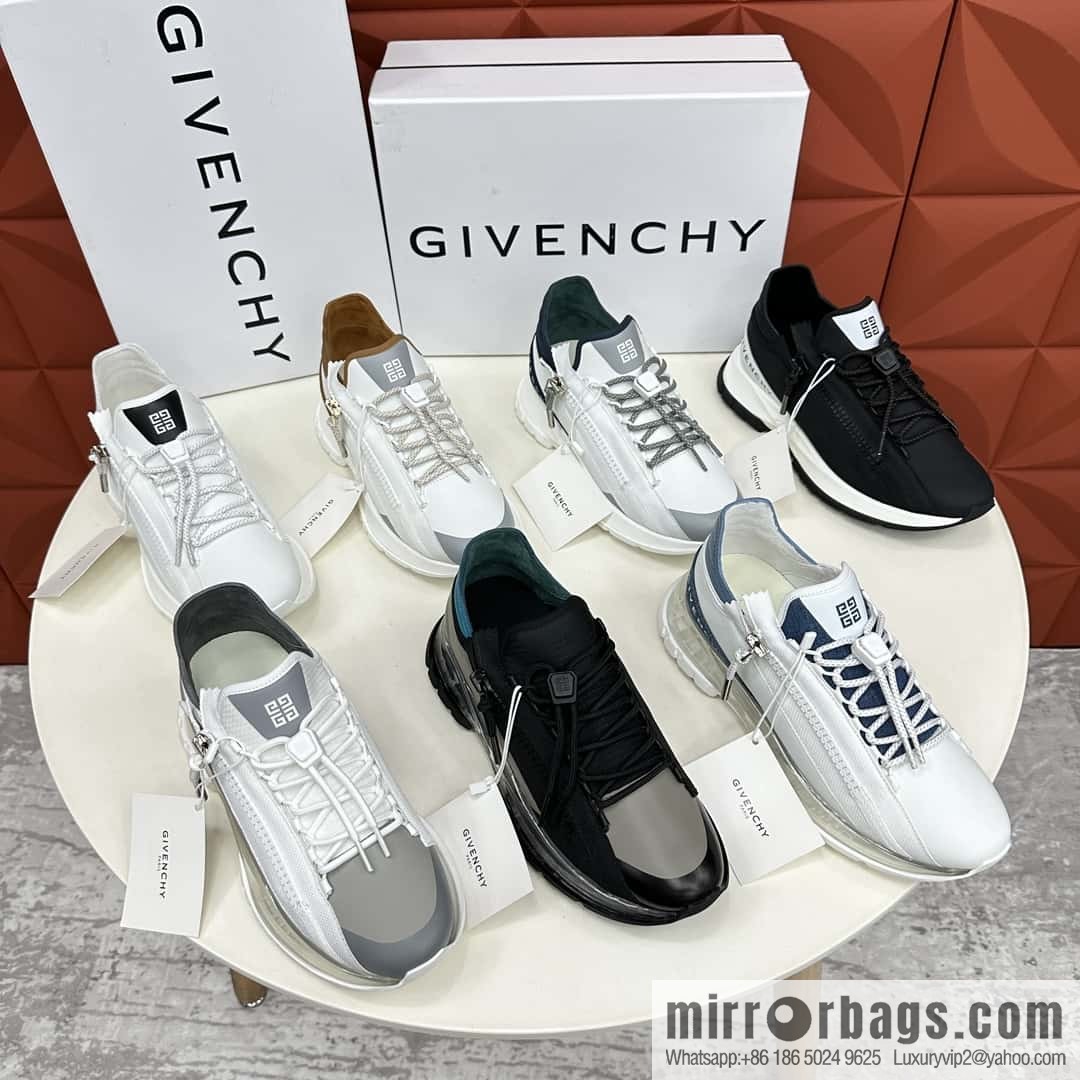 ππGVX New Givench * Givenchy SPECTRE Jogging Low Top Zipper Casual Shoes Sneakers