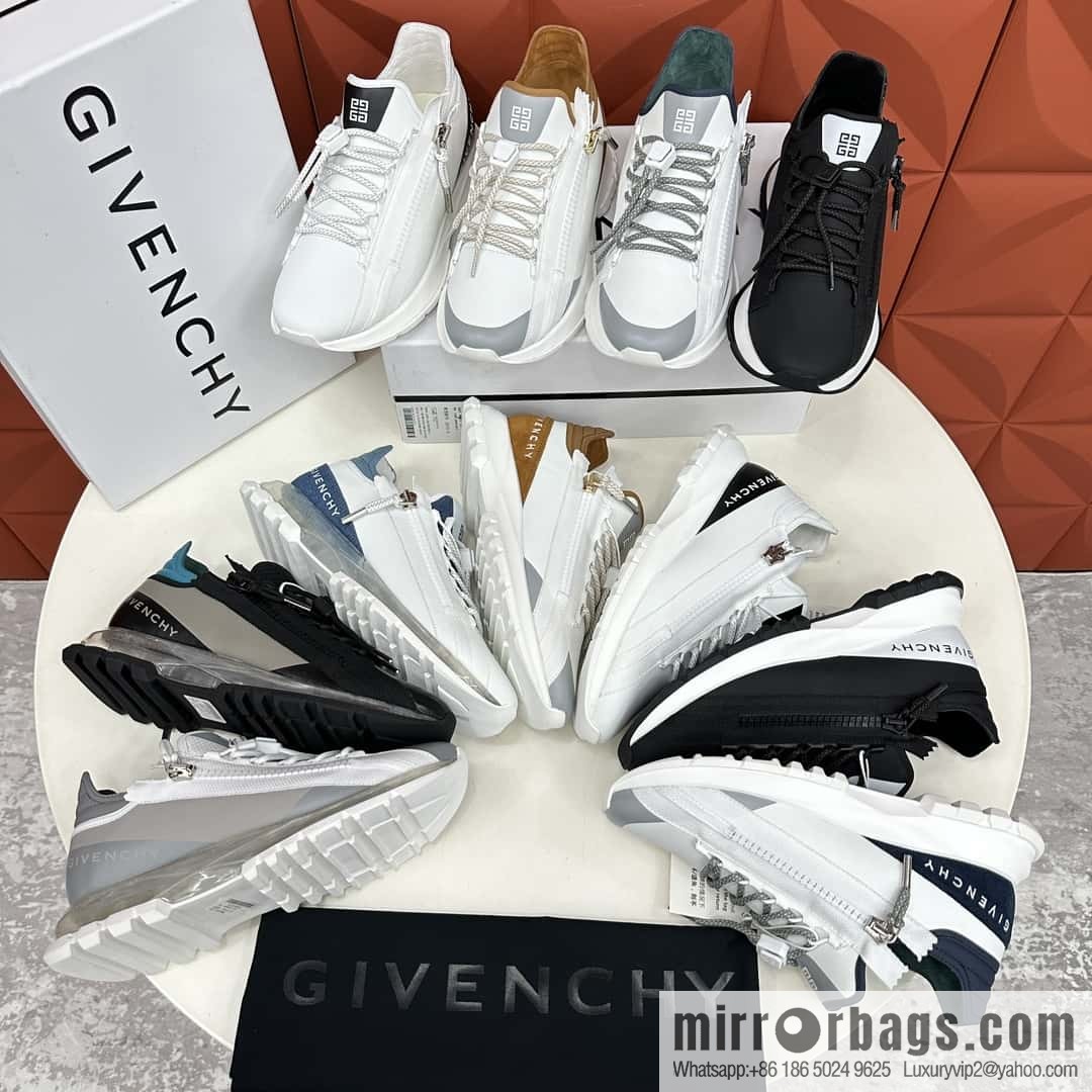 ππGVX New Givench * Givenchy SPECTRE Jogging Low Top Zipper Casual Shoes Sneakers