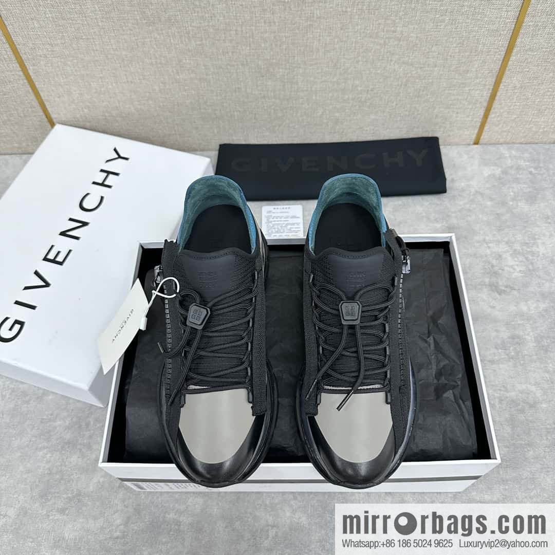 ππGVX New Givench * Givenchy SPECTRE Jogging Low Top Zipper Casual Shoes Sneakers