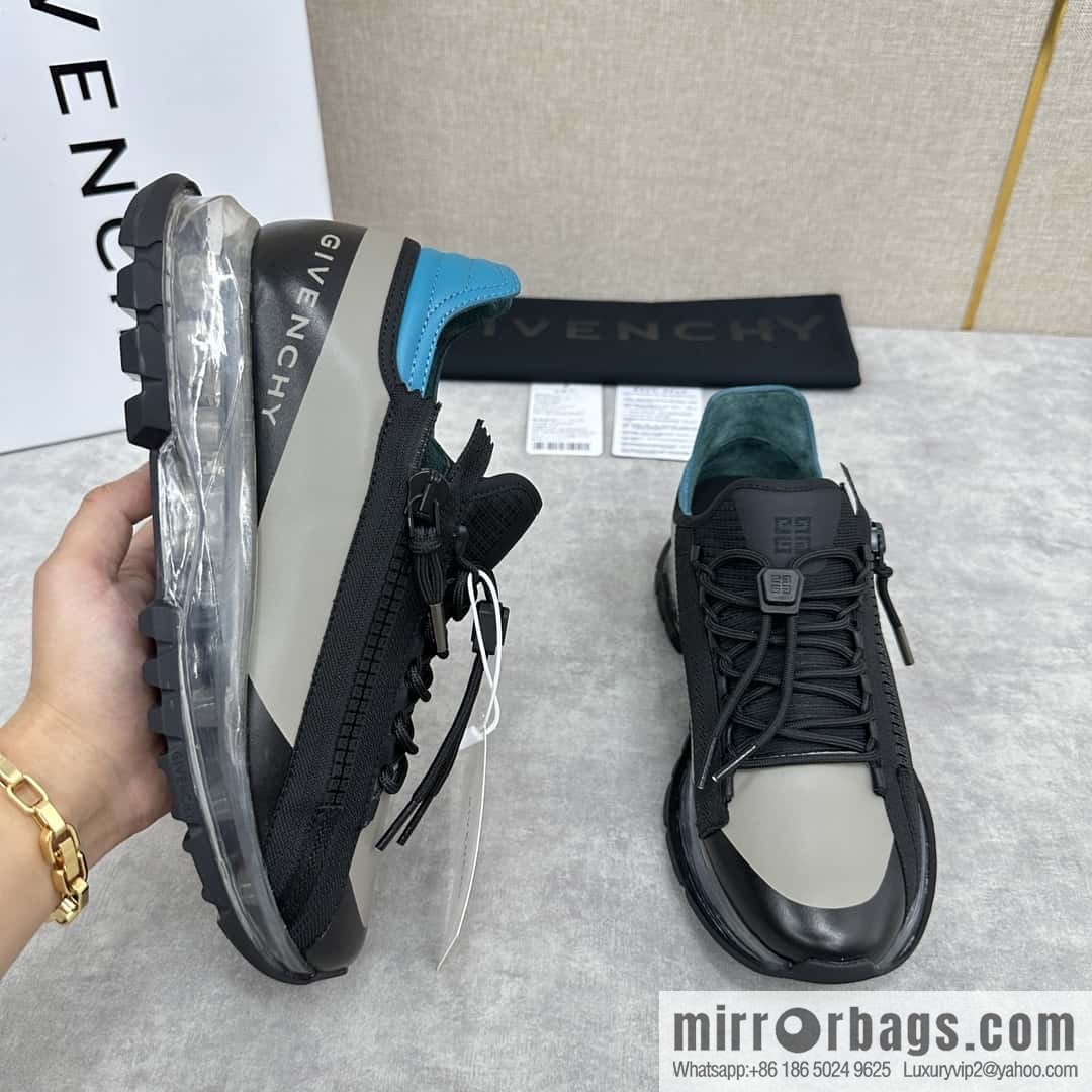 ππGVX New Givench * Givenchy SPECTRE Jogging Low Top Zipper Casual Shoes Sneakers