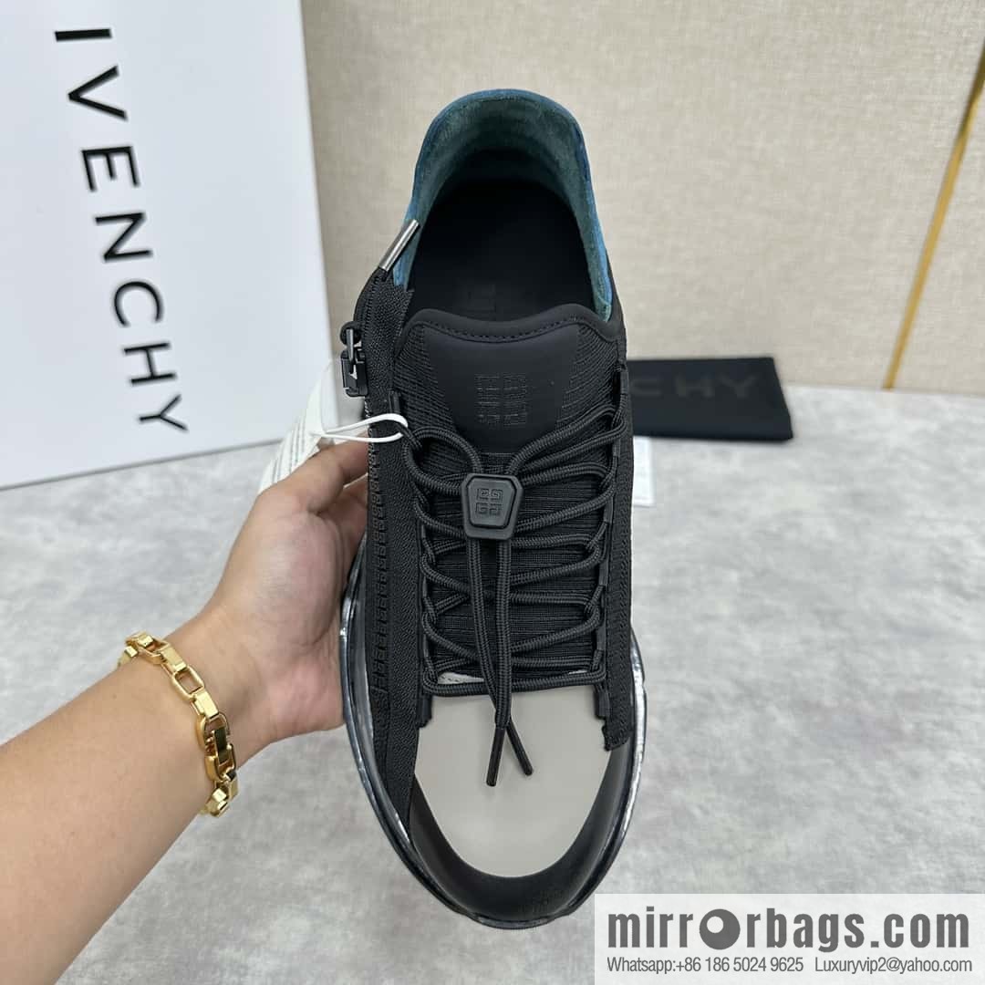 ππGVX New Givench * Givenchy SPECTRE Jogging Low Top Zipper Casual Shoes Sneakers