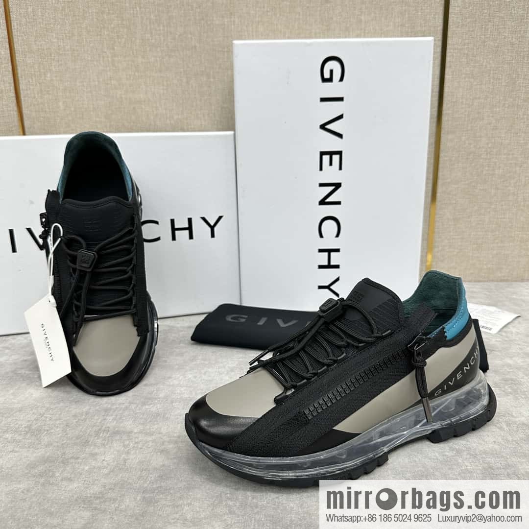 ππGVX New Givench * Givenchy SPECTRE Jogging Low Top Zipper Casual Shoes Sneakers
