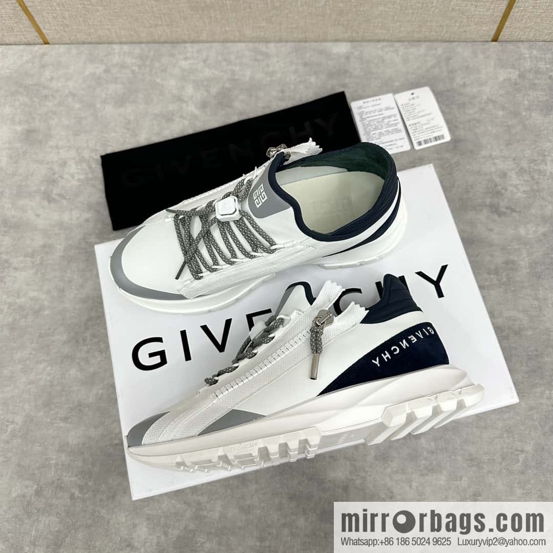 ππGVX New Givench * Givenchy SPECTRE Jogging Low Top Zipper Casual Shoes Sneakers