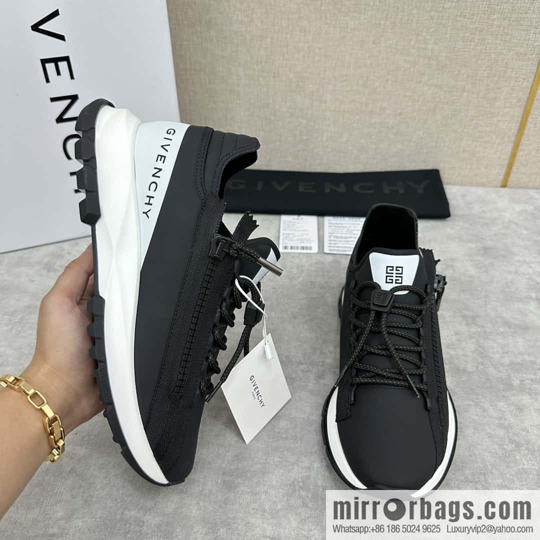 ππGVX New Givench * Givenchy SPECTRE Jogging Low Top Zipper Casual Shoes Sneakers