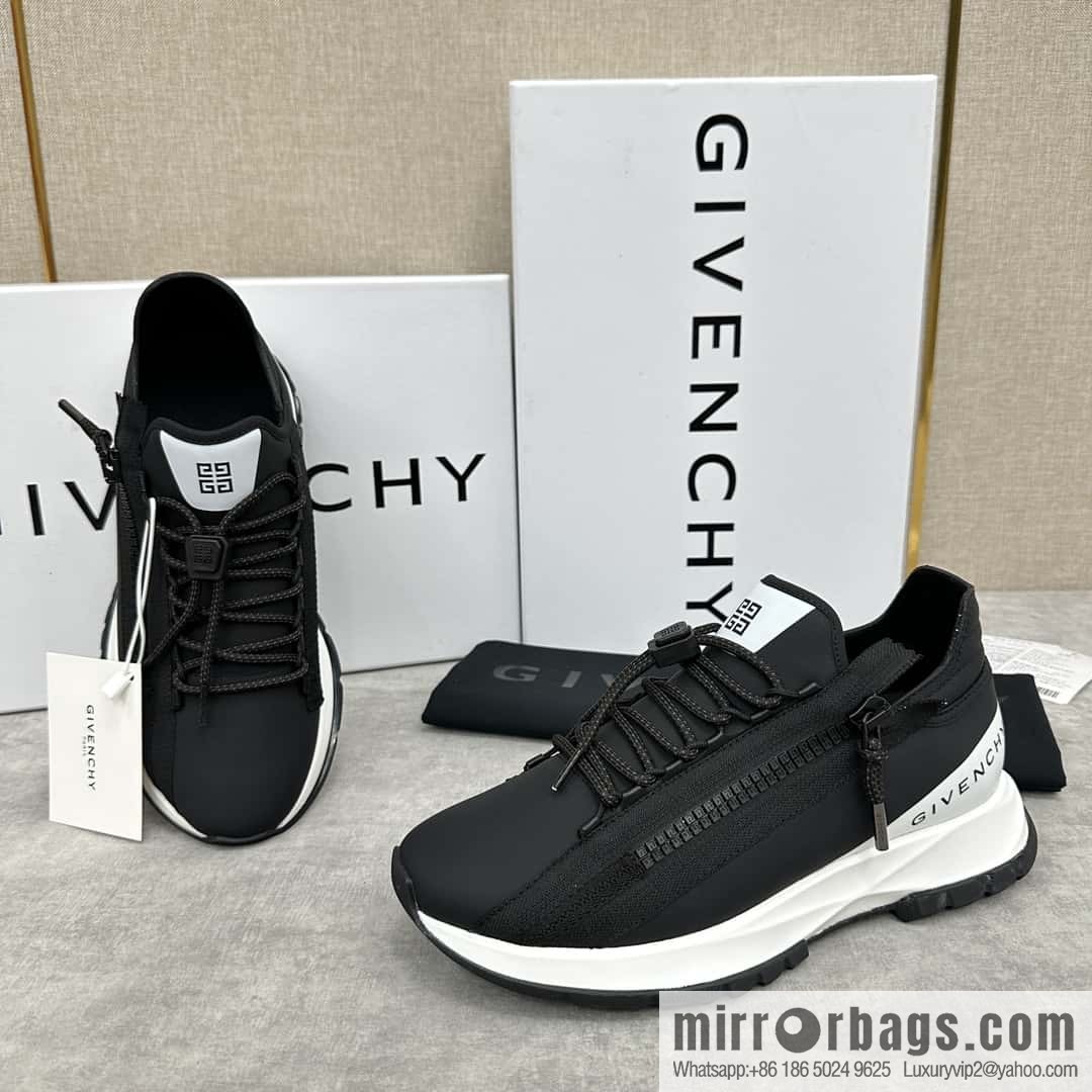 ππGVX New Givench * Givenchy SPECTRE Jogging Low Top Zipper Casual Shoes Sneakers