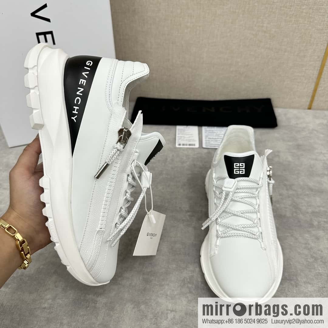 ππGVX New Givench * Givenchy SPECTRE Jogging Low Top Zipper Casual Shoes Sneakers