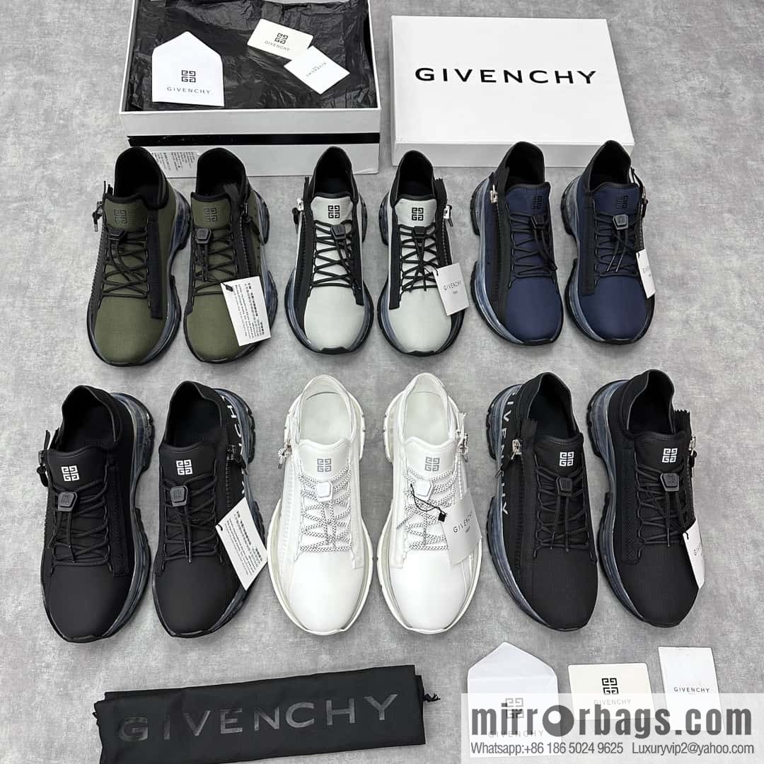 ππππGVX New Givench * Jifan~ Xi SPECTRE Jogging Low Top Zipper Casual Shoes Sneakers