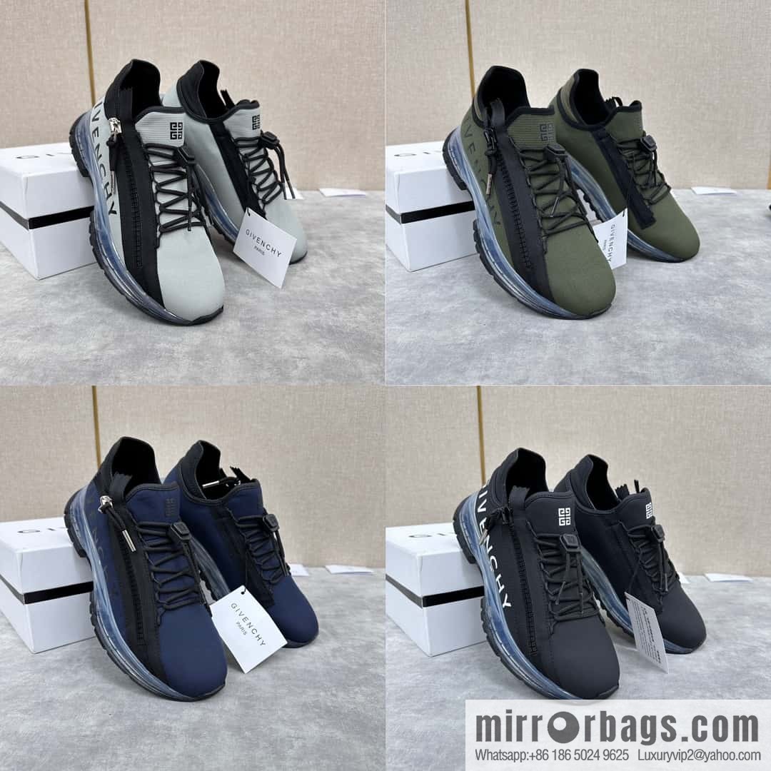 ππππGVX New Givench * Jifan~ Xi SPECTRE Jogging Low Top Zipper Casual Shoes Sneakers