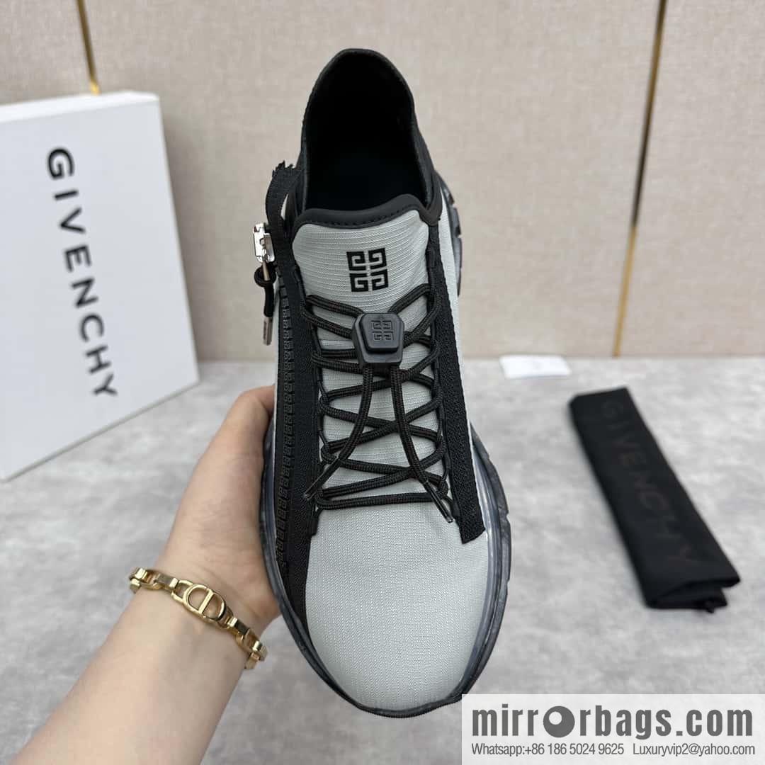 ππππGVX New Givench * Jifan~ Xi SPECTRE Jogging Low Top Zipper Casual Shoes Sneakers