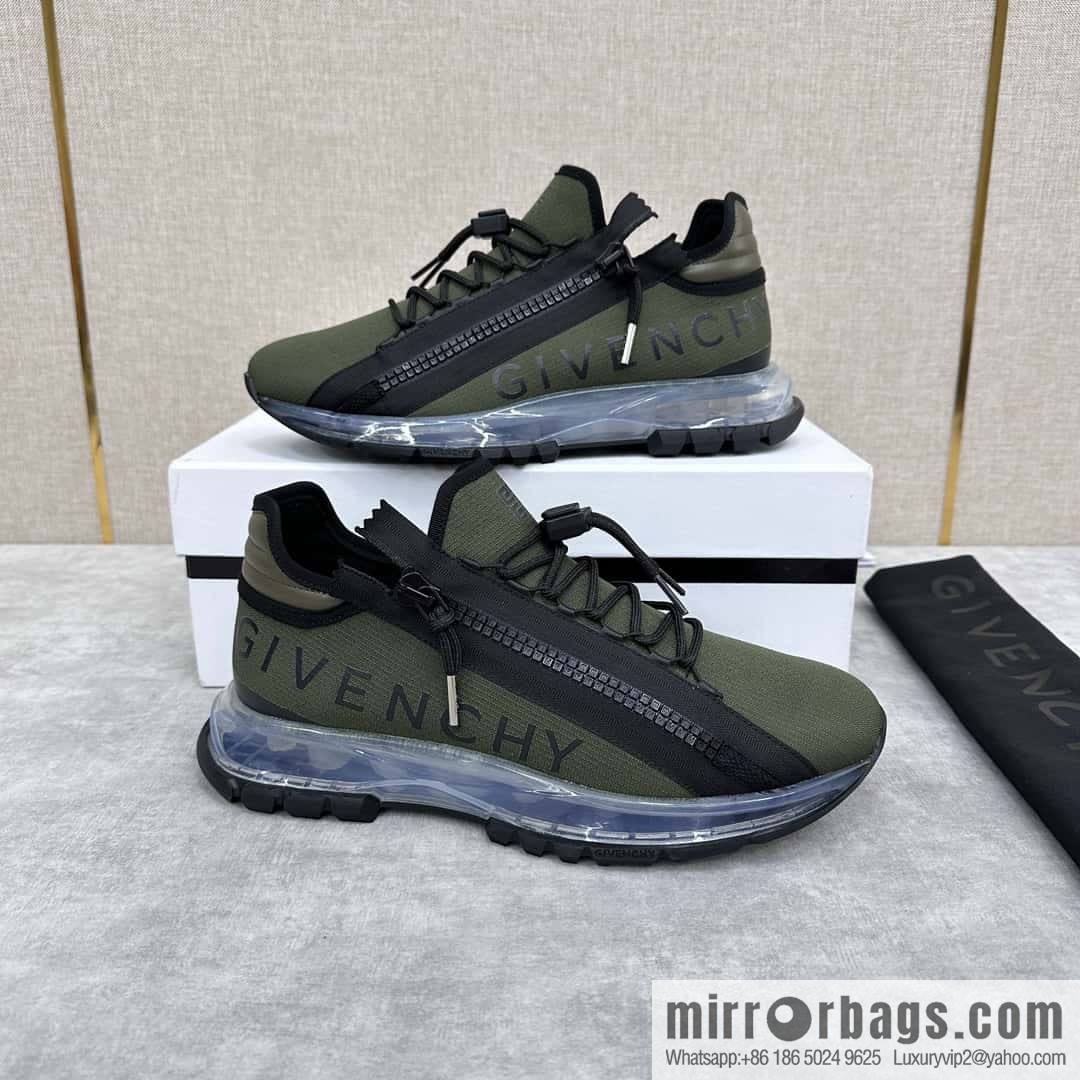 ππππGVX New Givench * Jifan~ Xi SPECTRE Jogging Low Top Zipper Casual Shoes Sneakers