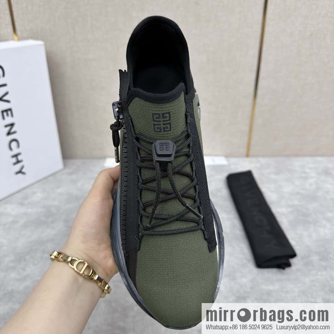 ππππGVX New Givench * Jifan~ Xi SPECTRE Jogging Low Top Zipper Casual Shoes Sneakers