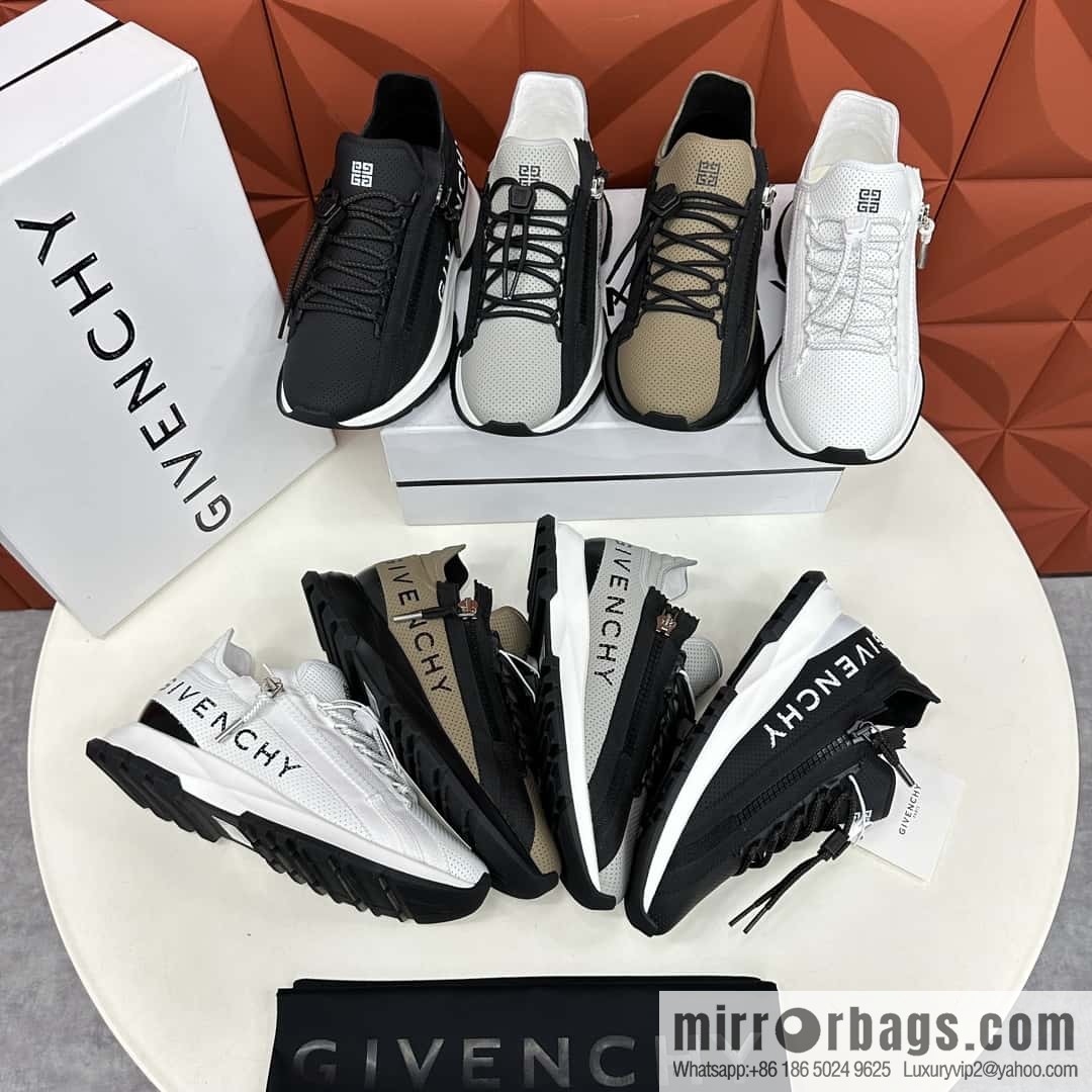 ππππGVX New Givench * Jifan~ Xi SPECTRE Jogging Low Top Zipper Casual Shoes Sneakers