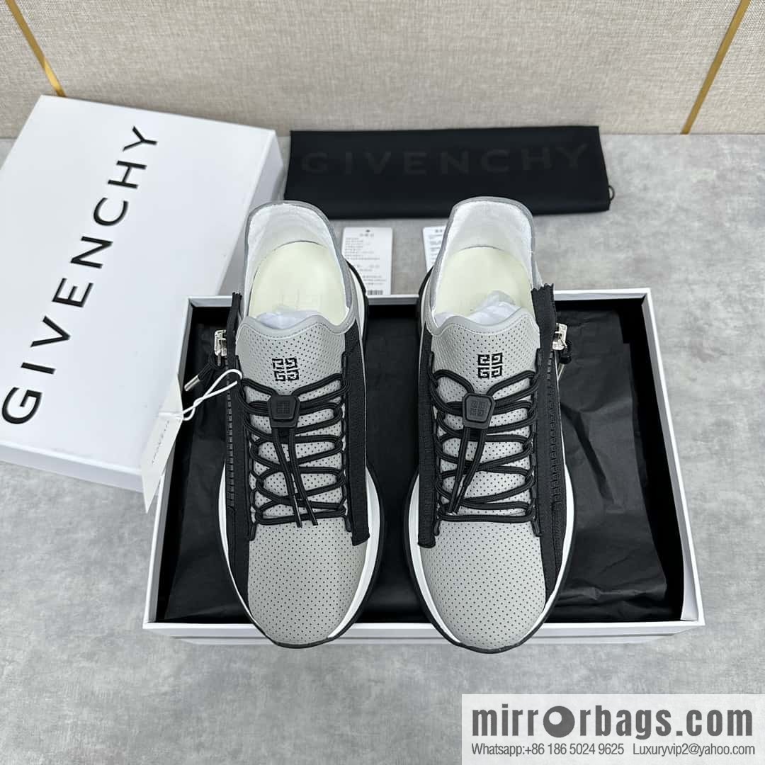 ππππGVX New Givench * Jifan~ Xi SPECTRE Jogging Low Top Zipper Casual Shoes Sneakers