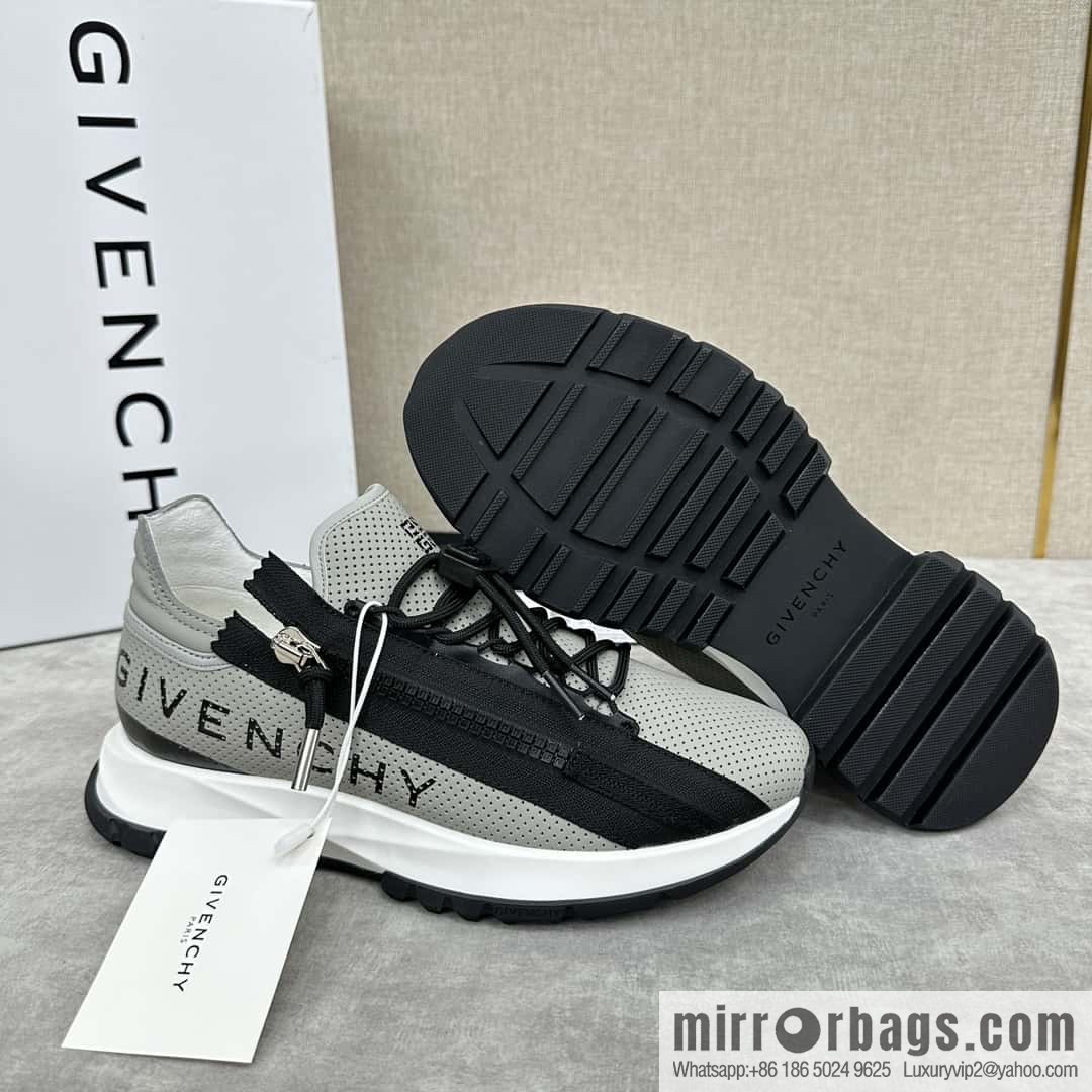 ππππGVX New Givench * Jifan~ Xi SPECTRE Jogging Low Top Zipper Casual Shoes Sneakers
