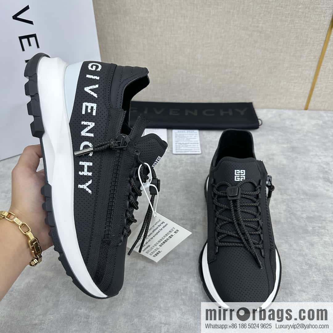 ππππGVX New Givench * Jifan~ Xi SPECTRE Jogging Low Top Zipper Casual Shoes Sneakers