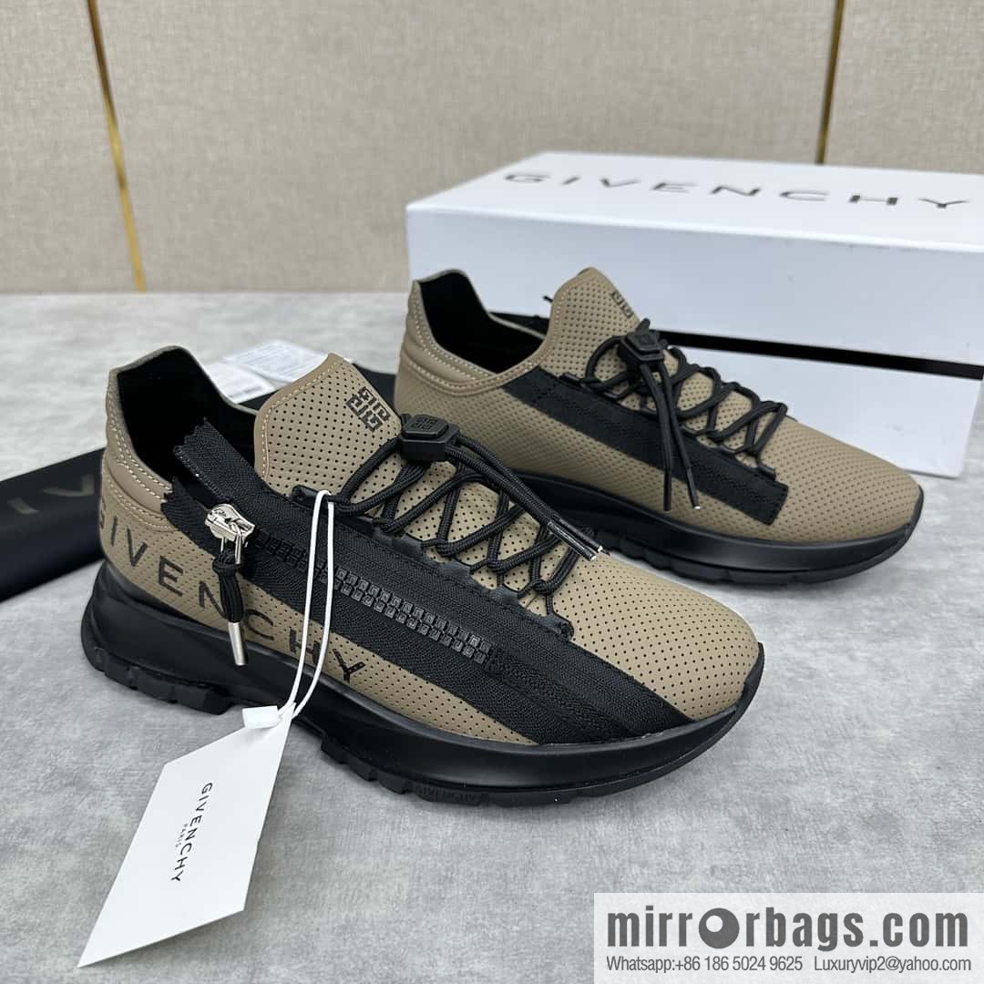 ππππGVX New Givench * Jifan~ Xi SPECTRE Jogging Low Top Zipper Casual Shoes Sneakers