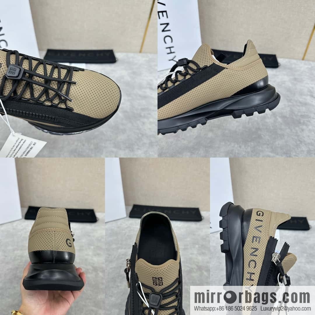 ππππGVX New Givench * Jifan~ Xi SPECTRE Jogging Low Top Zipper Casual Shoes Sneakers