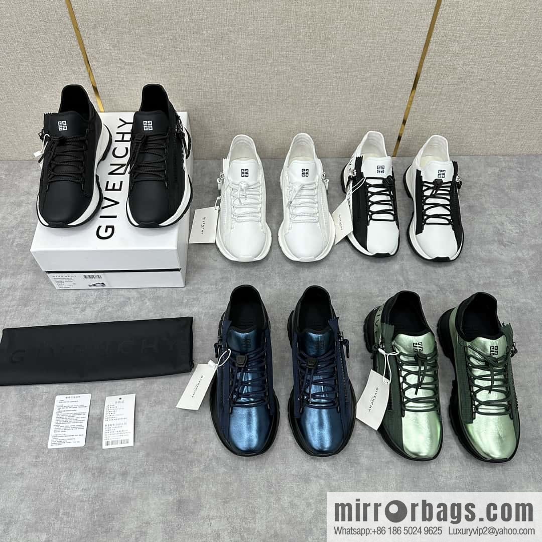 ππππGVX New Givench * Jifan~ Xi SPECTRE Jogging Low Top Zipper Casual Shoes Sneakers
