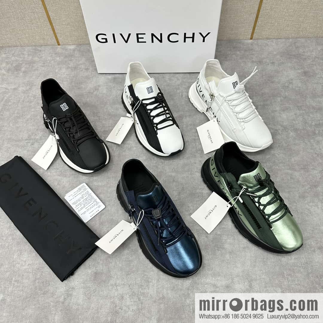 ππππGVX New Givench * Jifan~ Xi SPECTRE Jogging Low Top Zipper Casual Shoes Sneakers