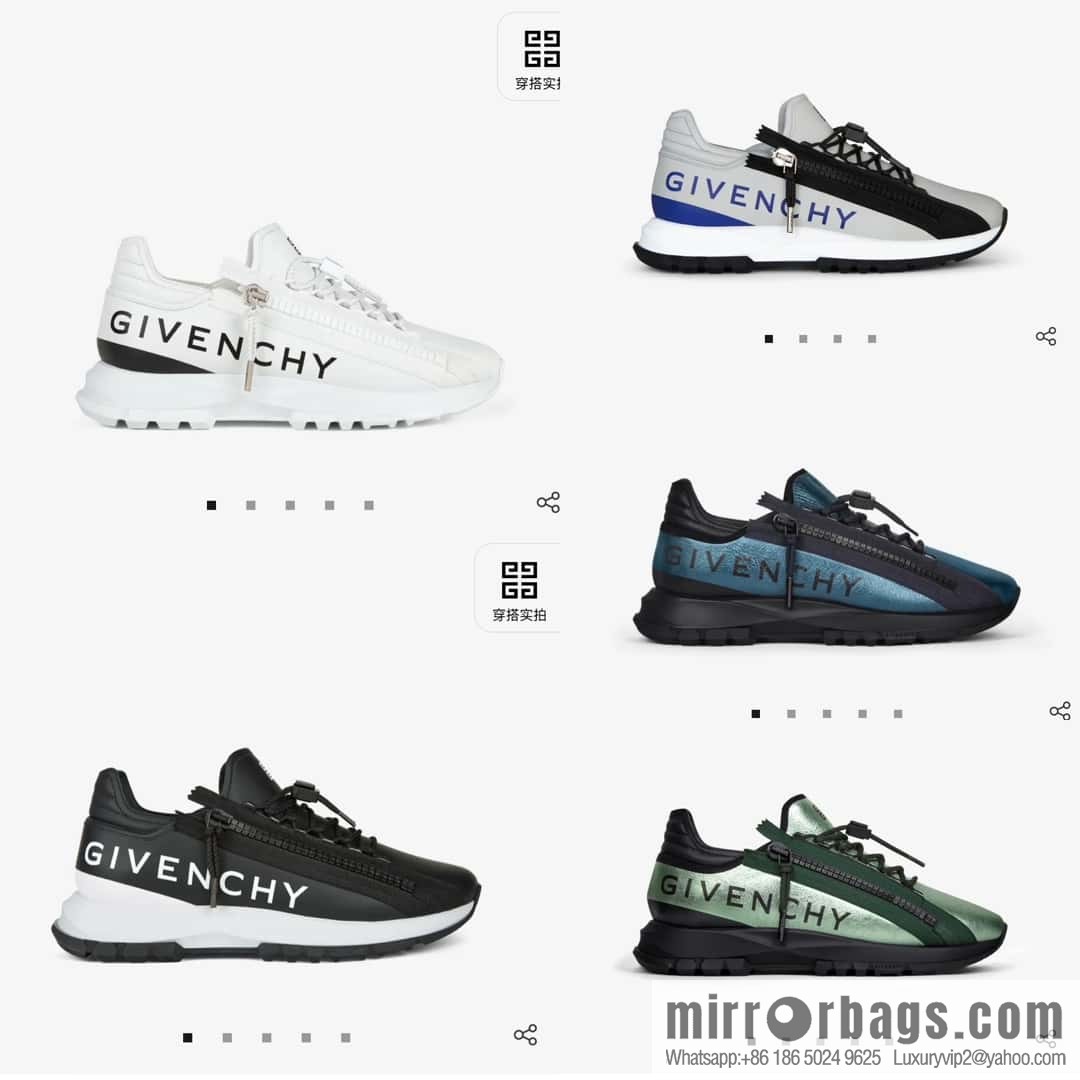 ππππGVX New Givench * Jifan~ Xi SPECTRE Jogging Low Top Zipper Casual Shoes Sneakers