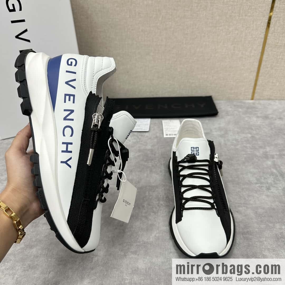 ππππGVX New Givench * Jifan~ Xi SPECTRE Jogging Low Top Zipper Casual Shoes Sneakers