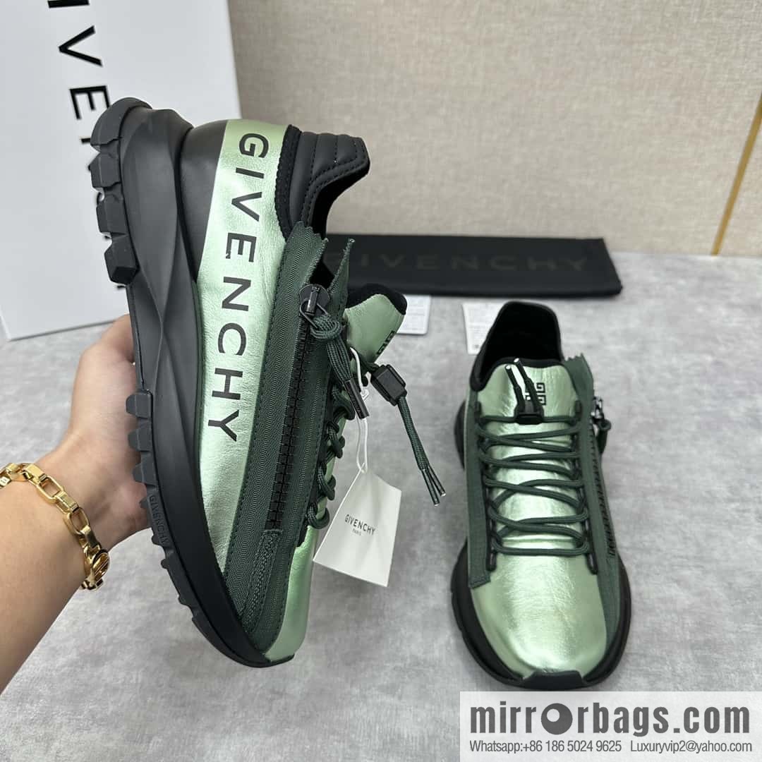 ππGVX New Givench * Jifan~ Xi SPECTRE Jogging Low Top Zipper Casual Shoes Sneakers