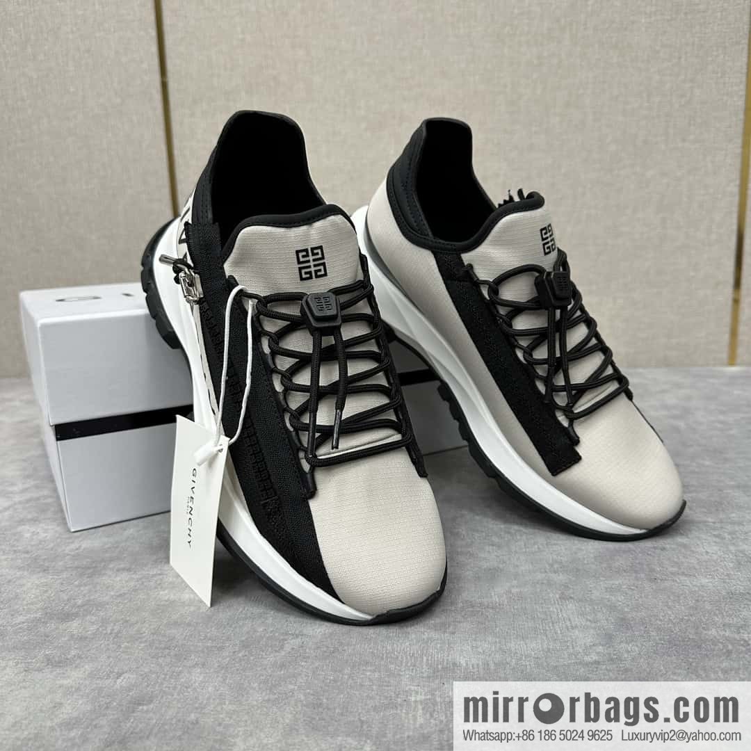 ππGVX New Givench * Jifan~ Xi SPECTRE Jogging Low Top Zipper Casual Shoes