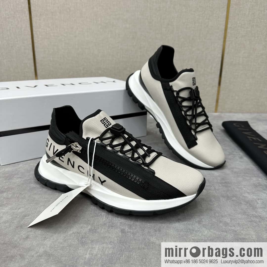 ππGVX New Givench * Jifan~ Xi SPECTRE Jogging Low Top Zipper Casual Shoes