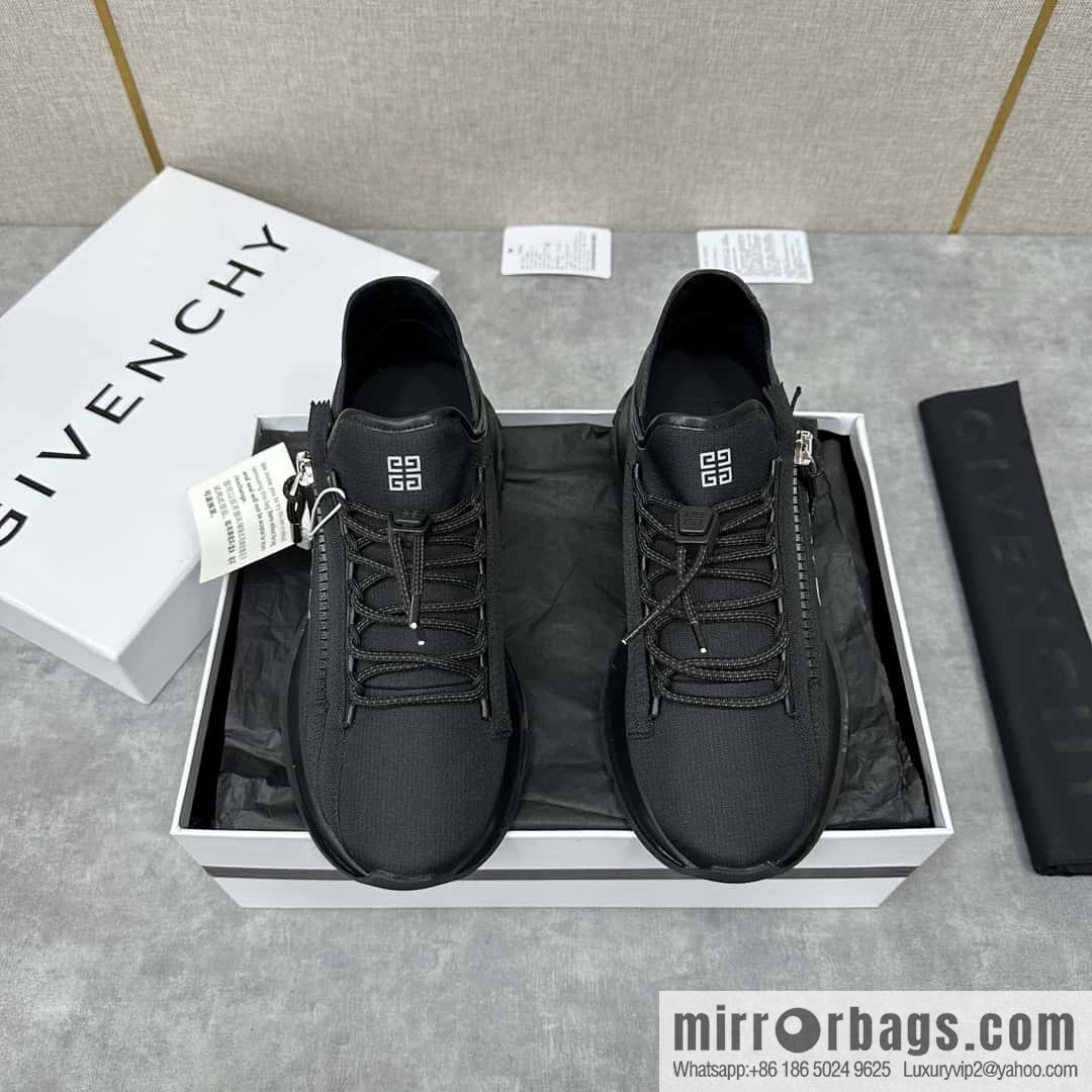 ππGVX New Givench * Jifan~ Xi SPECTRE Jogging Low Top Zipper Casual Shoes