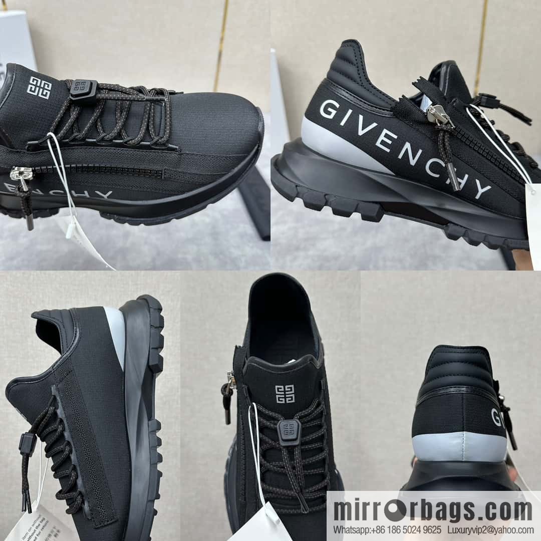 ππGVX New Givench * Jifan~ Xi SPECTRE Jogging Low Top Zipper Casual Shoes