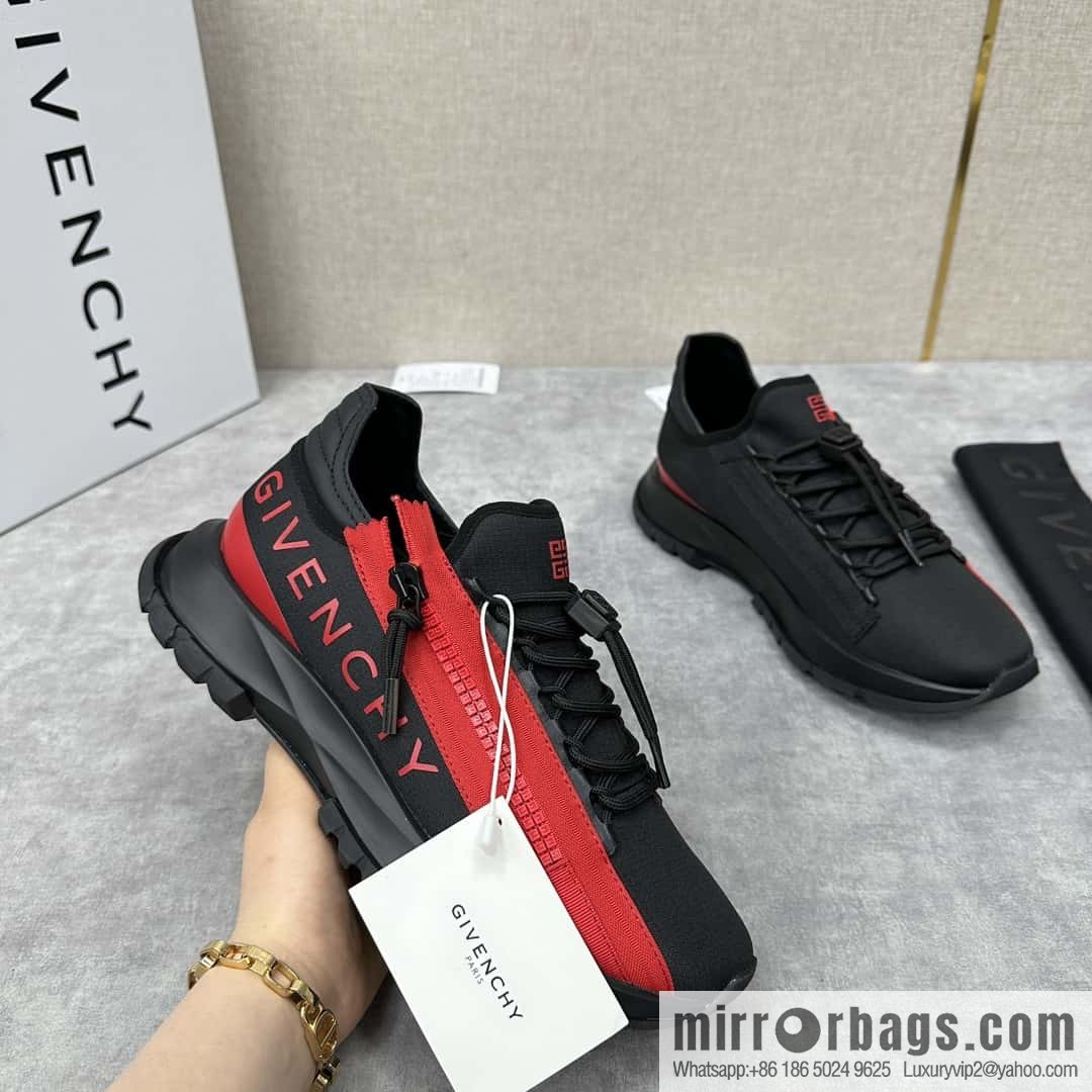 ππGVX New Givench * Jifan~ Xi SPECTRE Jogging Low Top Zipper Casual Shoes
