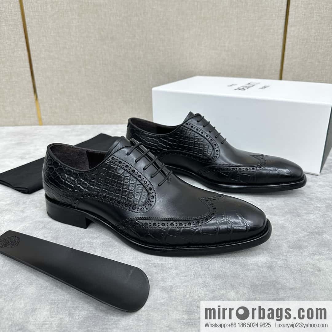 ๐๐Berlut Bruti, new men's hand-polished formal leather shoes