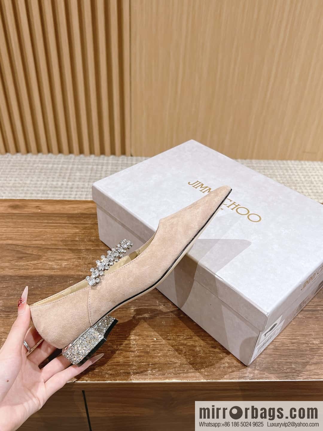 [γππ’π¦π¦π² ππ‘π¨π¨# Zhou Yangjie classic word diamond belt Mary Jane shoes