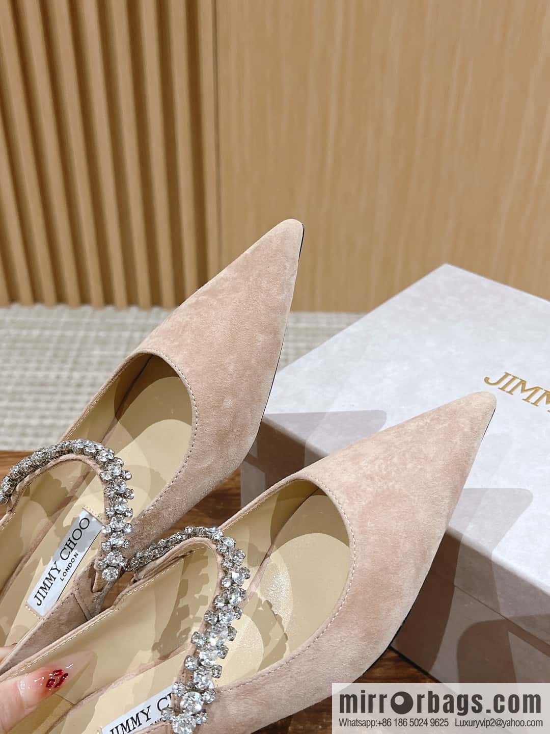 [γππ’π¦π¦π² ππ‘π¨π¨# Zhou Yangjie classic word diamond belt Mary Jane shoes