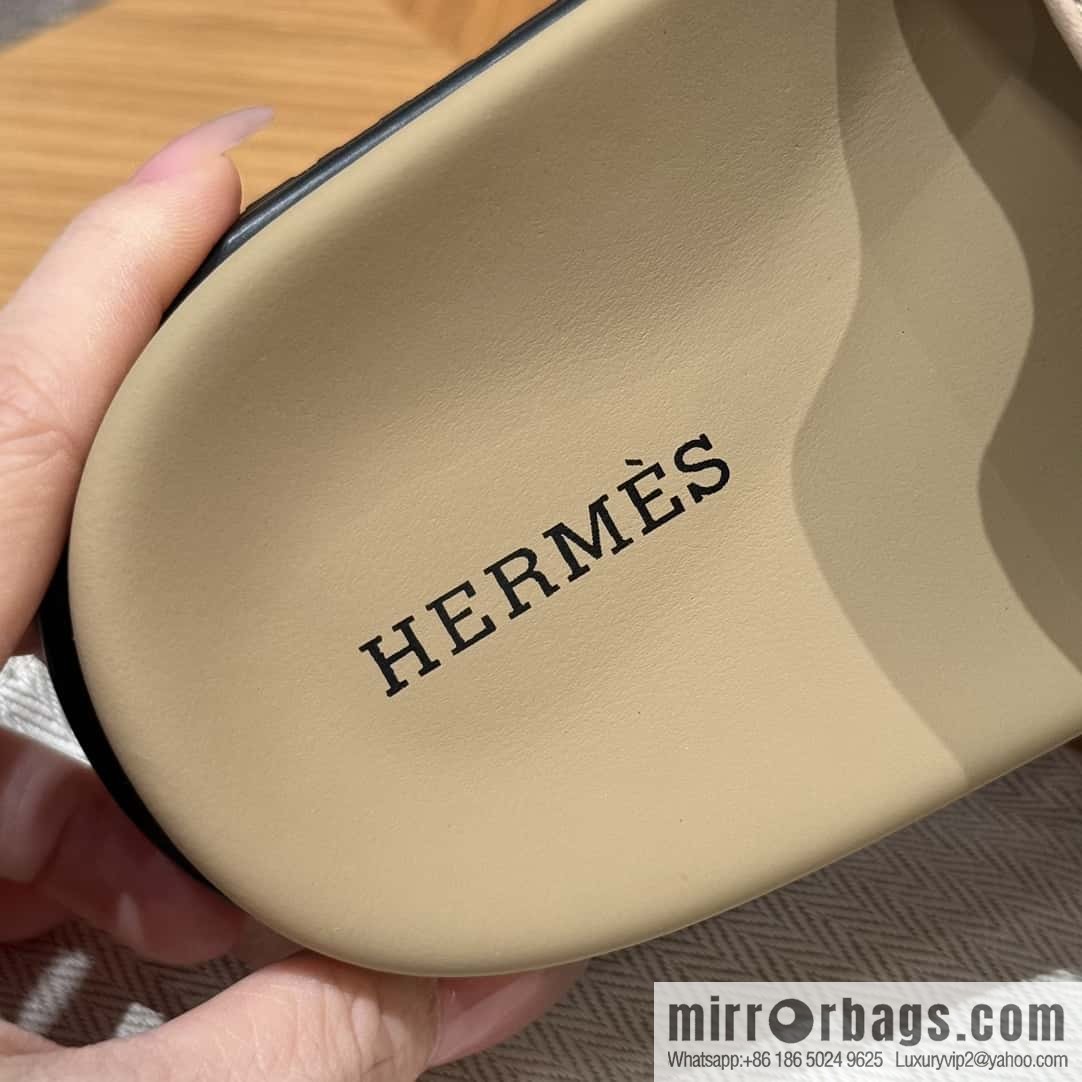 HERMES 258 Empire tow, clay beige/clay beige suede/chamois
