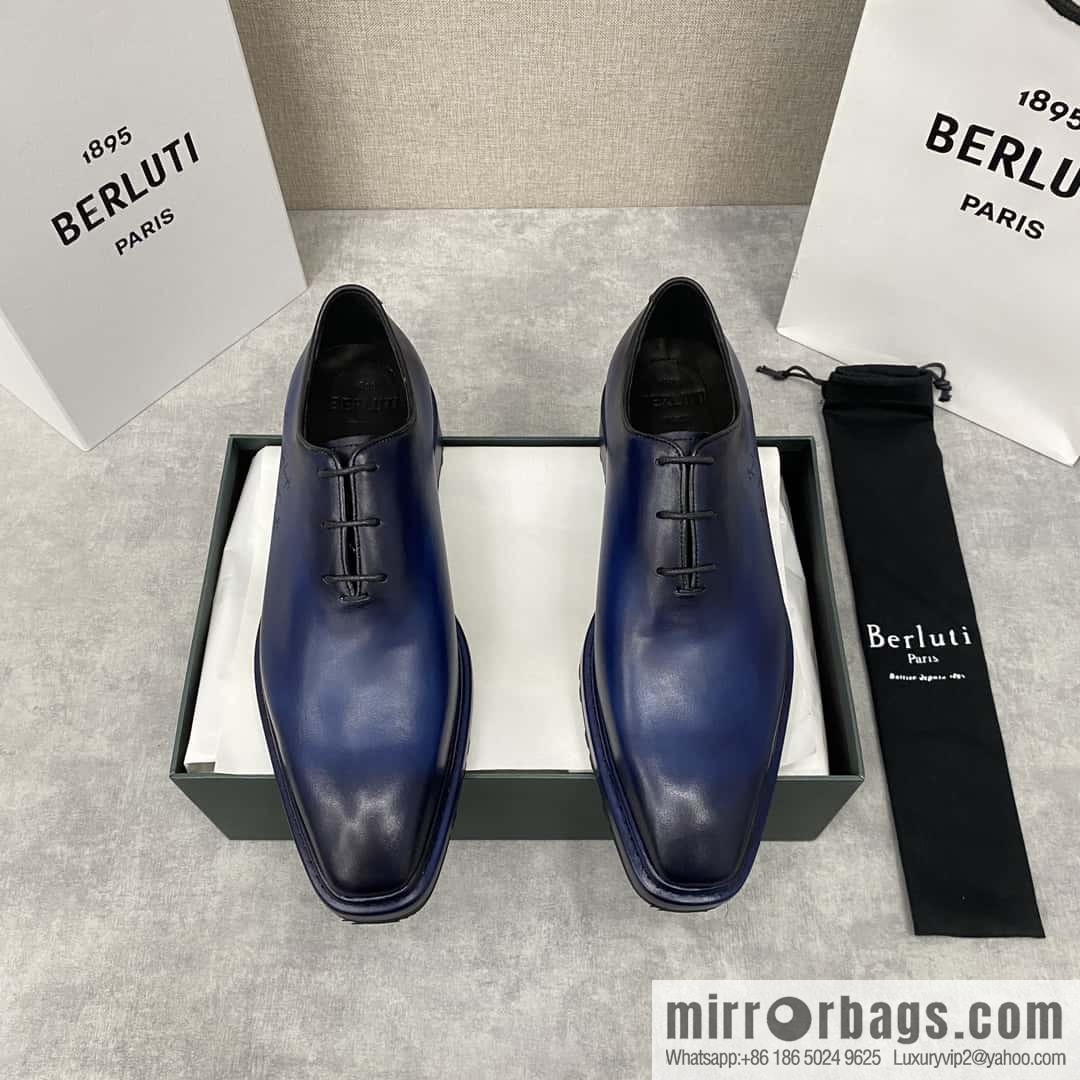ππBERLUT ALTO Oxford shoes, men's dress π leather shoes