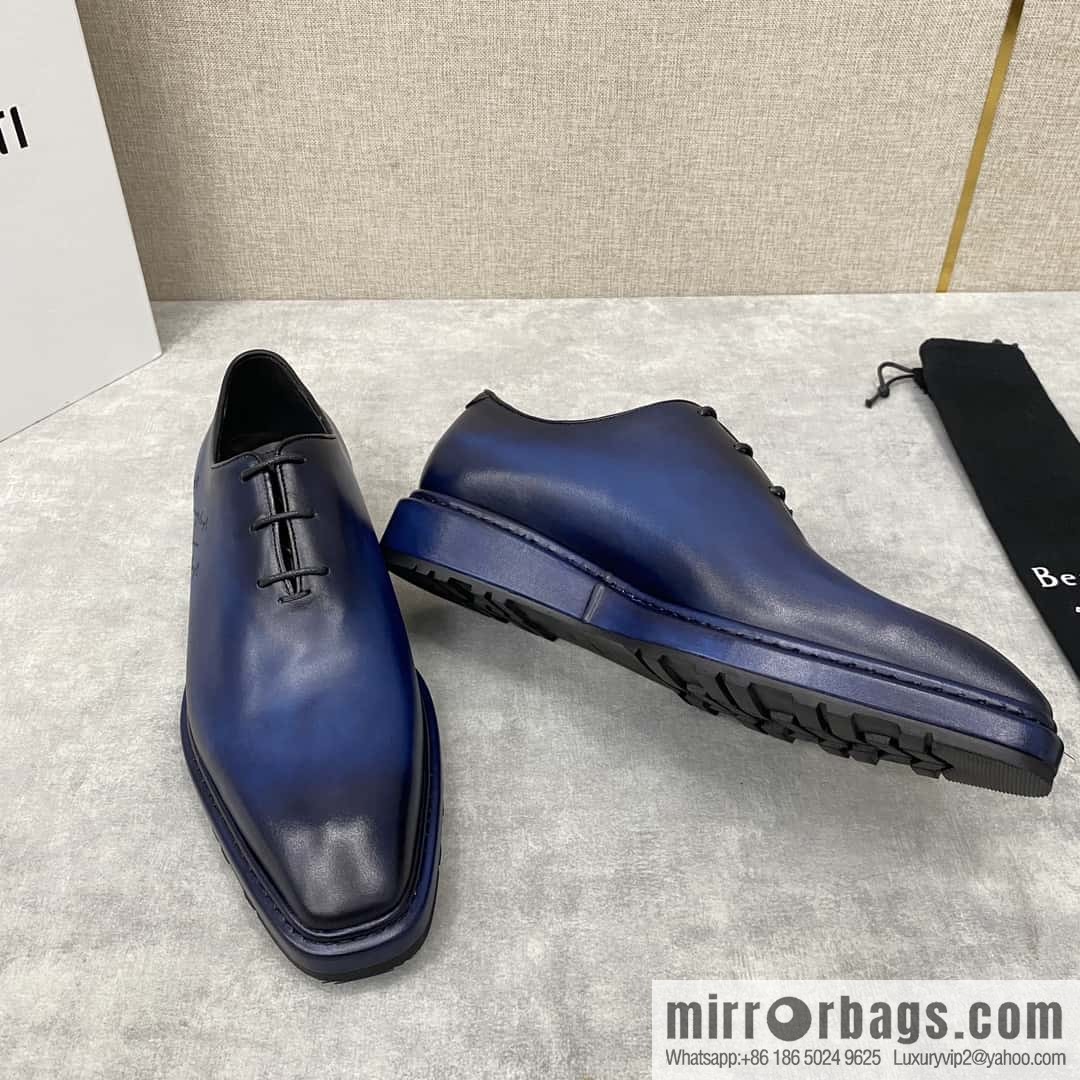 ππBERLUT ALTO Oxford shoes, men's dress π leather shoes