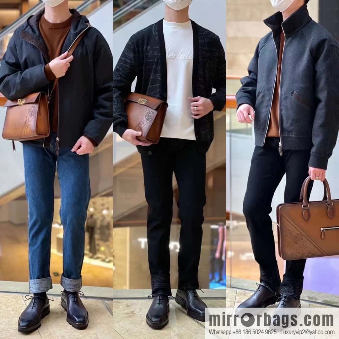 ๐๐BERLUT * BRUTI ALTO Gloves Oxford