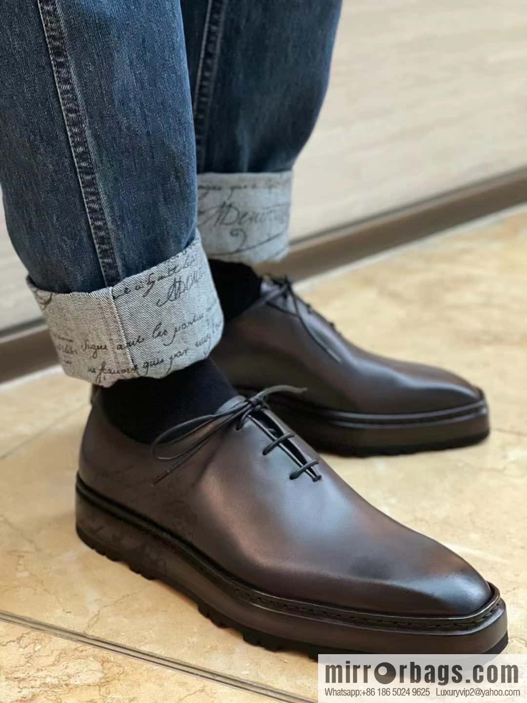 ๐๐BERLUT * BRUTI ALTO Gloves Oxford