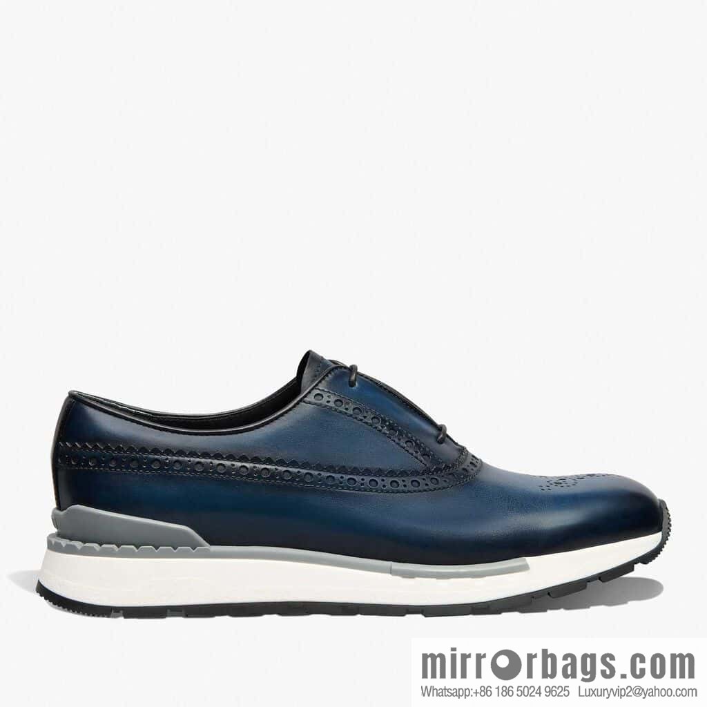 ๐๐Berlut Bruti, Upgraded 4th Generation Private Model Outsole Fast Track Leather Sneakers