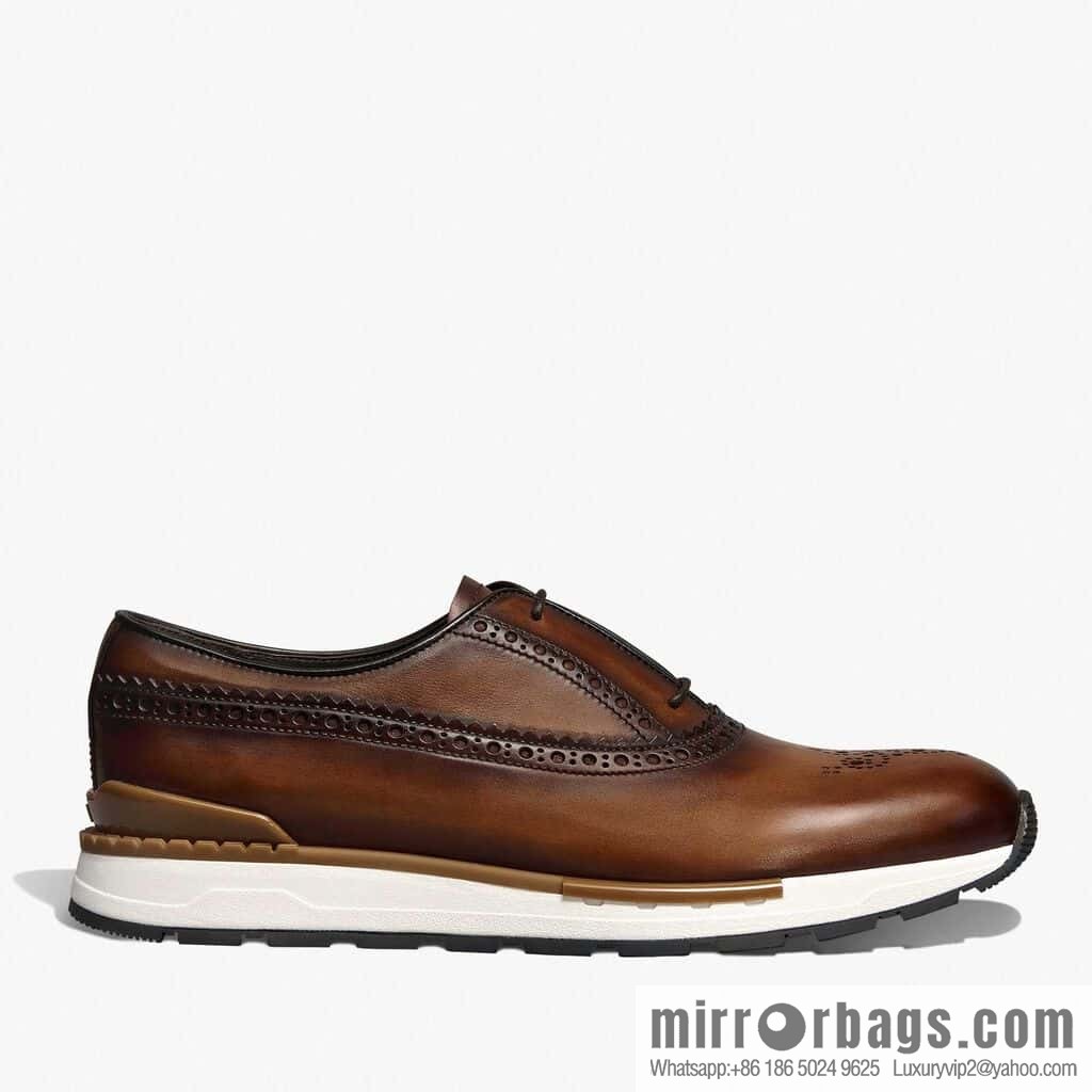 ๐๐Berlut Bruti, Upgraded 4th Generation Private Model Outsole Fast Track Leather Sneakers