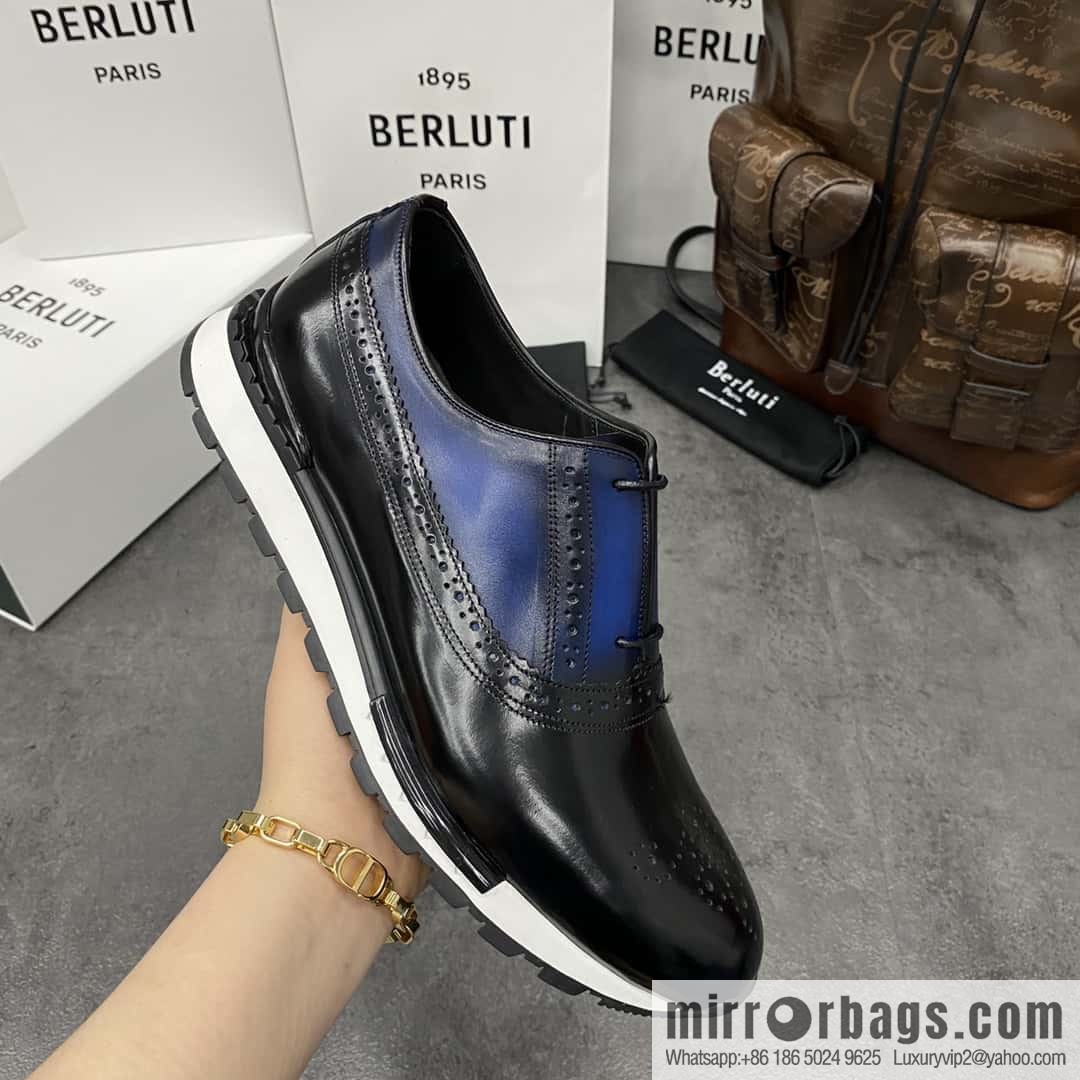 💋💍Wu Zun's same style is coming to Berlut * Bruti, the third generation upgraded outsole, the latest sports men's casual sports shoes running shoes