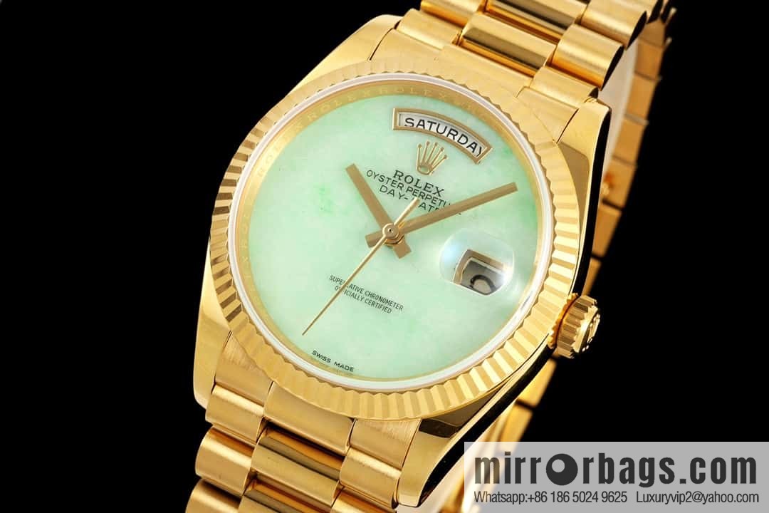 ROLEX Rolex Sunday 36mm DD Jewel Disc Series Watch