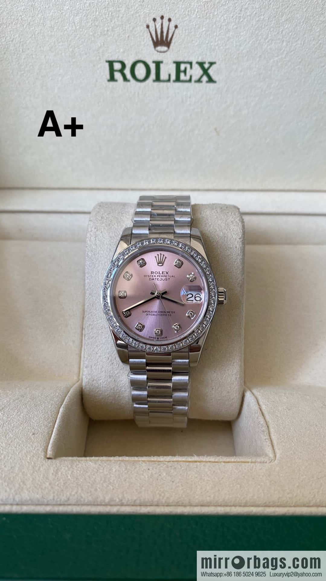 Factory New Rolex Rolex Women's Oyster Diary Watch 31mm