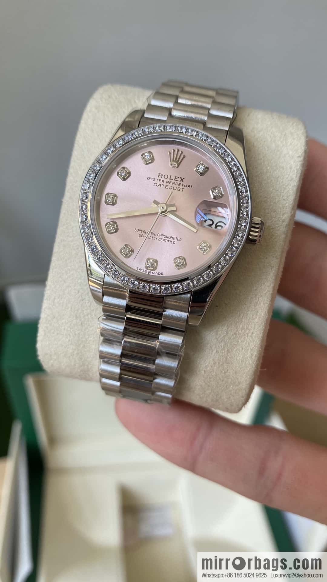 Factory New Rolex Rolex Women's Oyster Diary Watch 31mm