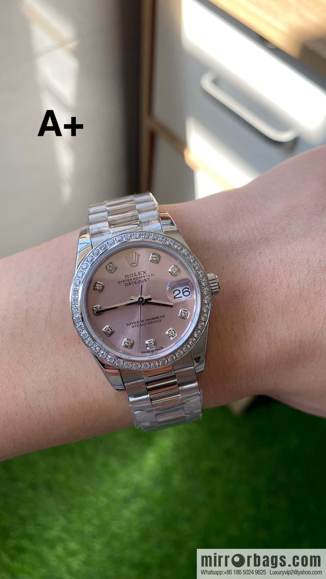 Factory New Rolex Rolex Women's Oyster Diary Watch 31mm