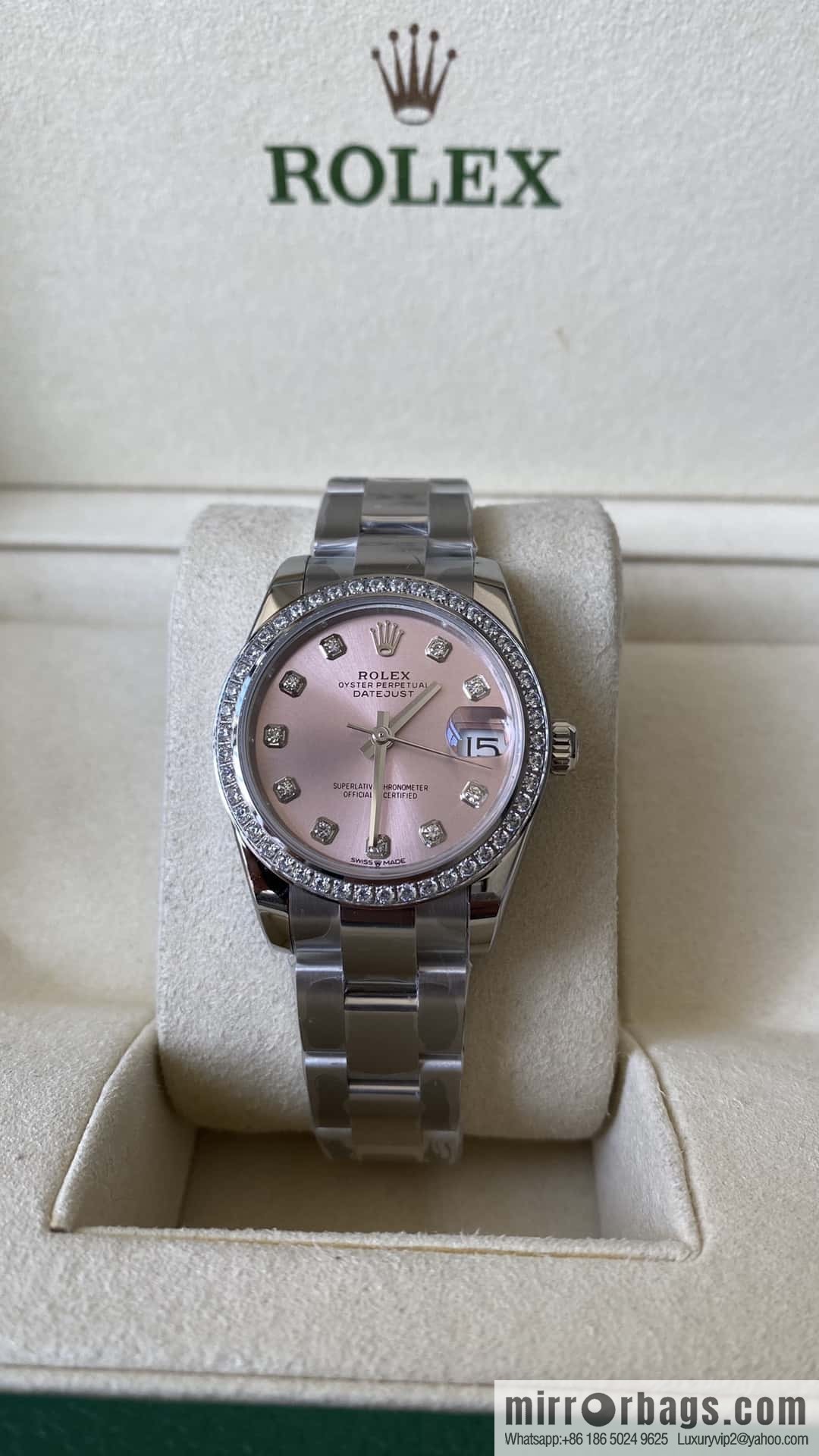 Factory New Rolex Rolex Women's Oyster Diary Watch 31mm