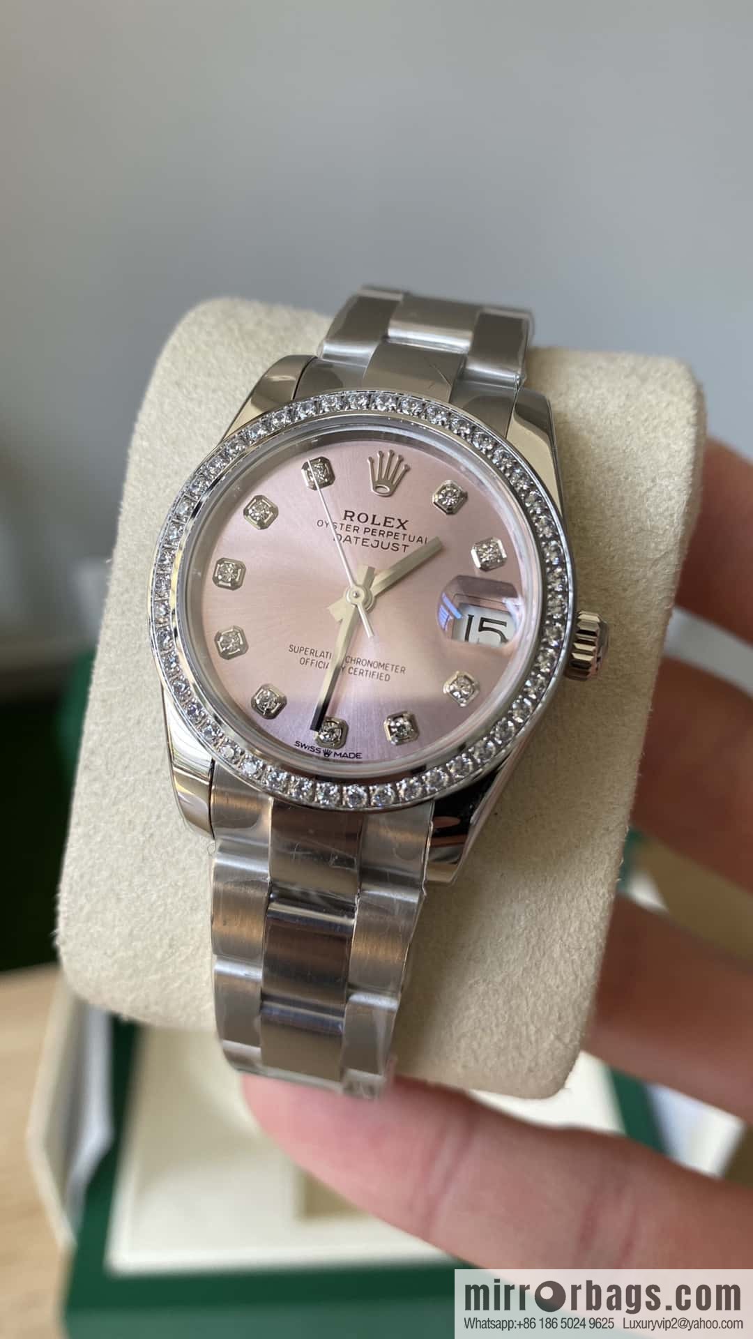 Factory New Rolex Rolex Women's Oyster Diary Watch 31mm